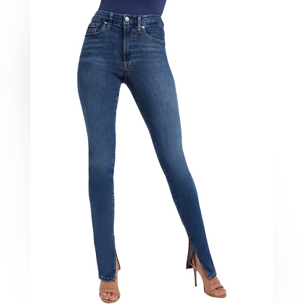 NWT: Good American "GOOD LEGS CROP" Super Stretch Skinny Jean